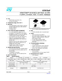 Datasheet STR730FZ2T7 manufacturer STMicroelectronics